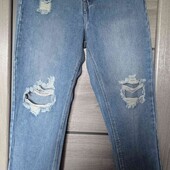 джинсы мом , почти новые, люкс качество