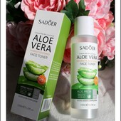 Тонко для обличчя Sadoer Aloe Vera + парфуми в подарунок