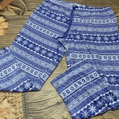 Флисовые пижамные штаны размер 52/54, состояние отличное