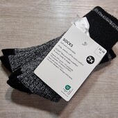 Лідл! Високі вязані жіночі шкарпетки 35-38 розмір 2 пари! Лот 14