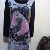 Бавовняна трикотажна сукня а грудях 92 см.