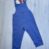 Теплі байкові напівкомбінезони для малечі 62 р.