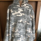 Меховушка, плюшева туника, кофта, худи, 2-4XL. Jacamo . в ідеалі