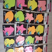 Фігурні стікери нотатки