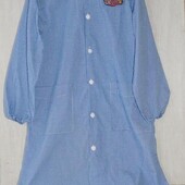 Синій в клітину халат dieci e lode