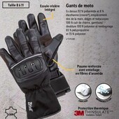 Качественные мотоперчатки Crivit Германия, размер 11