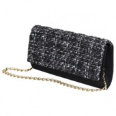 Сумка, Клатч из твида 22,5 х 11,5 х 5,5 см