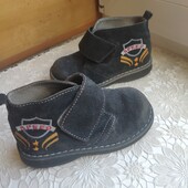 Ботіночки на липучці замшеві (24)