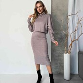 Жіночий костюм сукня та кофта 