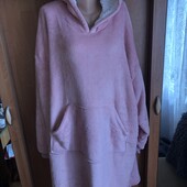 Меховушка довга, плюшева, халат, плаття, худи, 4-5XL. слип, пижама