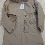 Парка довга 46/48р Останній розмір!