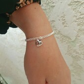 Женский серебряный браслет