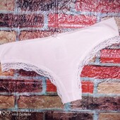 Арт.0294 трусики -танга з мереживом від h&m розмір євро s