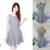 Смугаста м'яка сукня