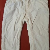 Теплі вельветові штани Zara baby