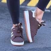 р-р 37 (24 см) Хіт! Стильні жіночі зимні кросівки на хутрі у шоколадному кольорі