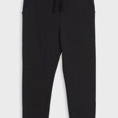 Трикотажні джогери на флісі унісекс чорні р-р 122 Sinsay