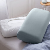 ♕ 1шт ♕Наволочка на ортопедичну подушку на гумці, Tchibo (Німеччина) розмір 30*70см, сірий