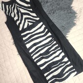 Bhs, uk16 шикарна сукня льон+ віскоза