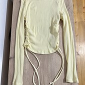 Лонгслів з кулісками❤️рубчик