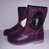 Зимние сапоги для девочек 28р