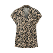 ♕ Блуза з принтом від Tchibo (Німеччина) р.: 48-50 (40/42 євро)нюанс