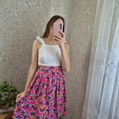 Шорти - спідничка + топ з прошви❤️