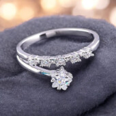 Каблучка Фіаніт 'Xuping' (Родій)044137