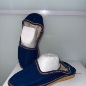 ❣︎Розпродаж по 10 грн!❣︎ Легкие тапочки темно синие