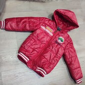 Демісезонна куртка на махрі 5років