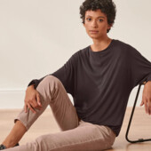 ♕ Сорочка з довгим рукавом Tchibo(Німеччина) розмір наш 44-46(36/38 євро)нюанс