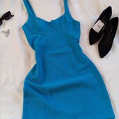 Стильна сукня блакитного кольору