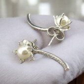 Сережки 'Xuping' Майорка (Родій) 054781