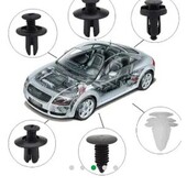 Набор автомобильных клипс и фиксаторов 100 шт