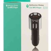 FM модулятор, трансмітер CarX10 Bluetooth, micro sd