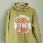 Тепла худі на флісі на пишні форми. ПОГ:60см