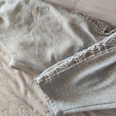 Спортивні сіри штани з утепленням