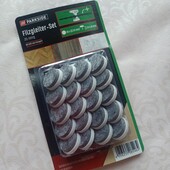 Набір підкладок для ніжок стільців, табуреток на цвяхах 20 шт parkside 0064