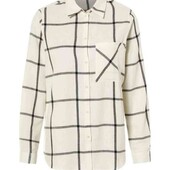 Стильная фланелевая рубашка Esmara M evro 40/42+6 оверсайз