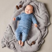 Lupilu дуже ніжний утеплений велюровий костюмчик 2/6 місяців (62/68)