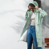 ♕ Якісна дощова парка від Tchibo (Німеччина) розмір наш 44-46(36 євро)нюанс