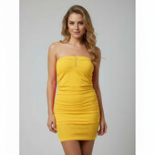 Сукня Greenice безшовна стрази жовтий 44-46