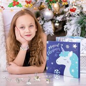 Адвент календар Єдиноріг, прикраси з підвісками