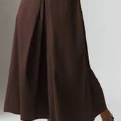 Фирменная юбка лен