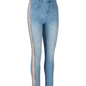 Джинсы женские janina принт змея р.М/L, евро 40