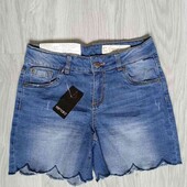 Esmarа новые джинсовые шортики цвет синий размер S евро 36/38