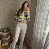 Стильові, Базові джинси, прямі, на високій посадці❤️, 8