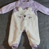 теплий чоловічок 9-12 місяців теплий недолік