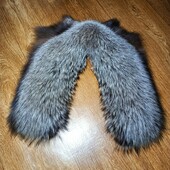 Шикарний великий новий комір, воротнік з чорнобурки. Натуральне хутро. Опушка.