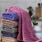 Рушник банний шарпей,пухнаста мікрофібра